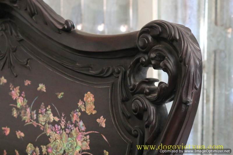 BÀN GHẾ KIỂU PHÁP - BỘ LU Y (Louis) XƯA CẨN ỐC ĐẸP ĐẶC SẮC, ĐỘC LẠ XƯA NAY HIẾM GẶP
