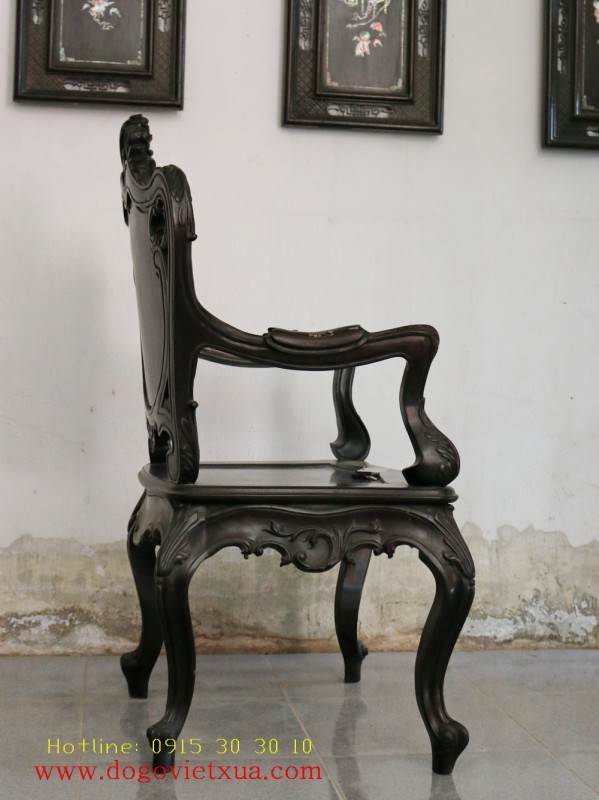 BÀN GHẾ KIỂU PHÁP - BỘ LU Y (Louis) XƯA CẨN ỐC ĐẸP ĐẶC SẮC, ĐỘC LẠ XƯA NAY HIẾM GẶP