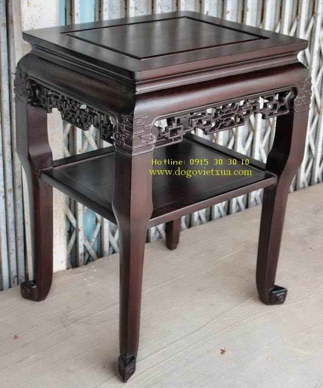 Bộ Bàn Ghế Trường Kỷ Đục Chạm Tứ Diện Tích Thư Đồ