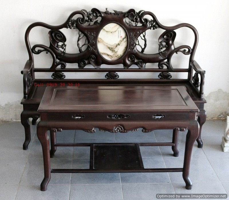 BÀN GHẾ TRƯỜNG KỶ - BỘ TRƯỜNG KỶ GỖ GỤ MAI ĐÀO ĐẸP & ĐỘC ĐÁO