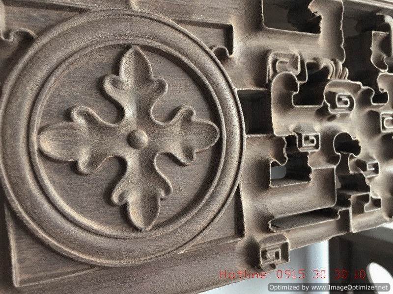 BÀN TRUNG ĐƯỜNG HUẾ GỖ LIM CHẠM TỨ DIỆN