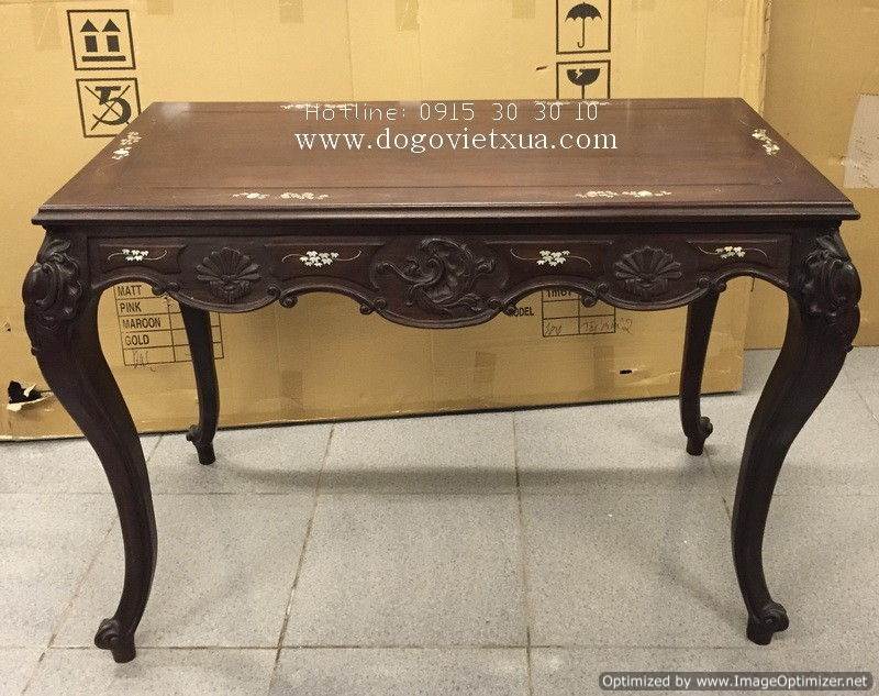 BỘ BÀN ĂN CẨN ỐC XÀ CỪ ĐẸP - BA05