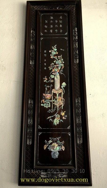 TRANH TỨ QUÝ CẨN (KHẢM) ỐC XÀ CỪ. ỐC VÀNG CHANH - XANH NGỌC